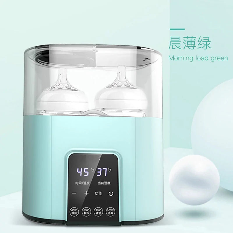 Baby bottle warmer with thermostat and automatic shut off